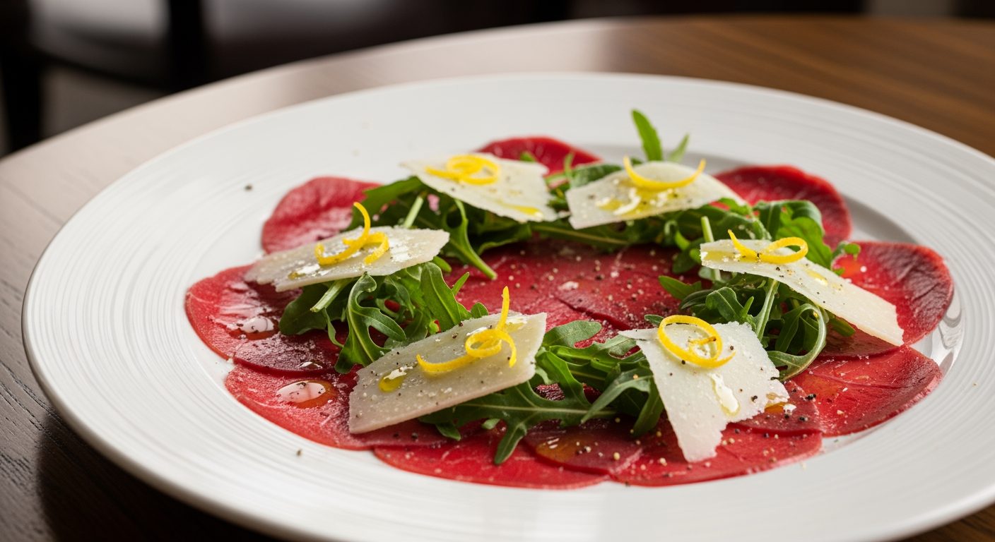 Carpaccio de cœur de bœuf — Zéfir