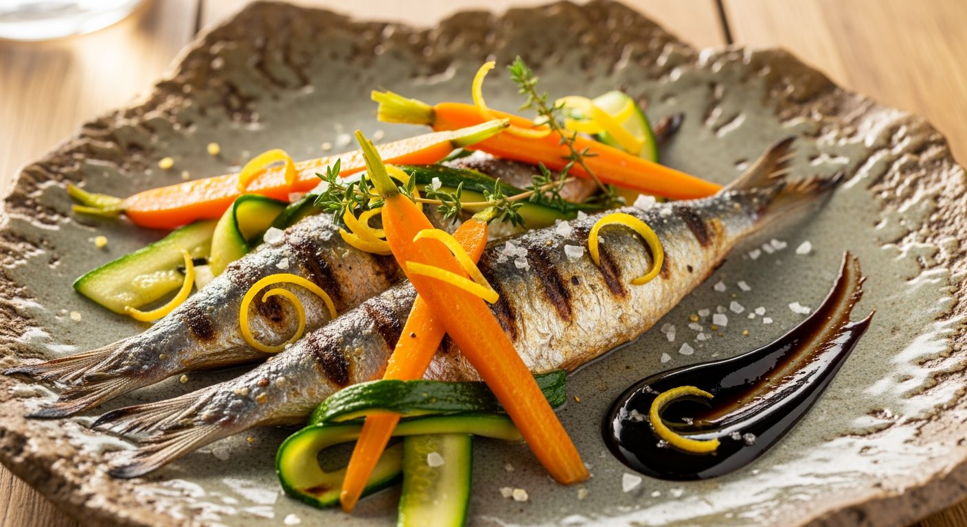 Sardines de Méditerranée grillées — Zéfir
