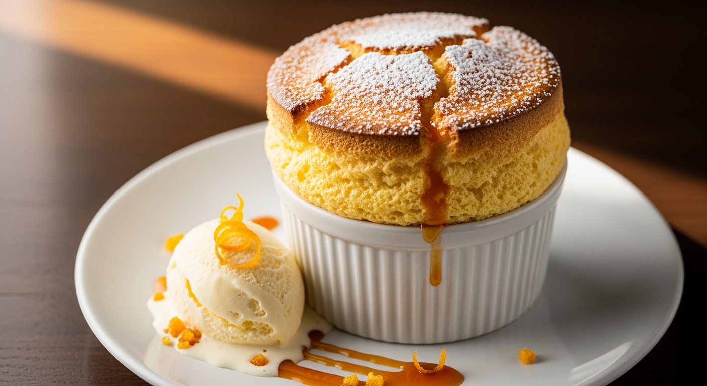 Soufflé tiède au Grand Marnier — Zéfir
